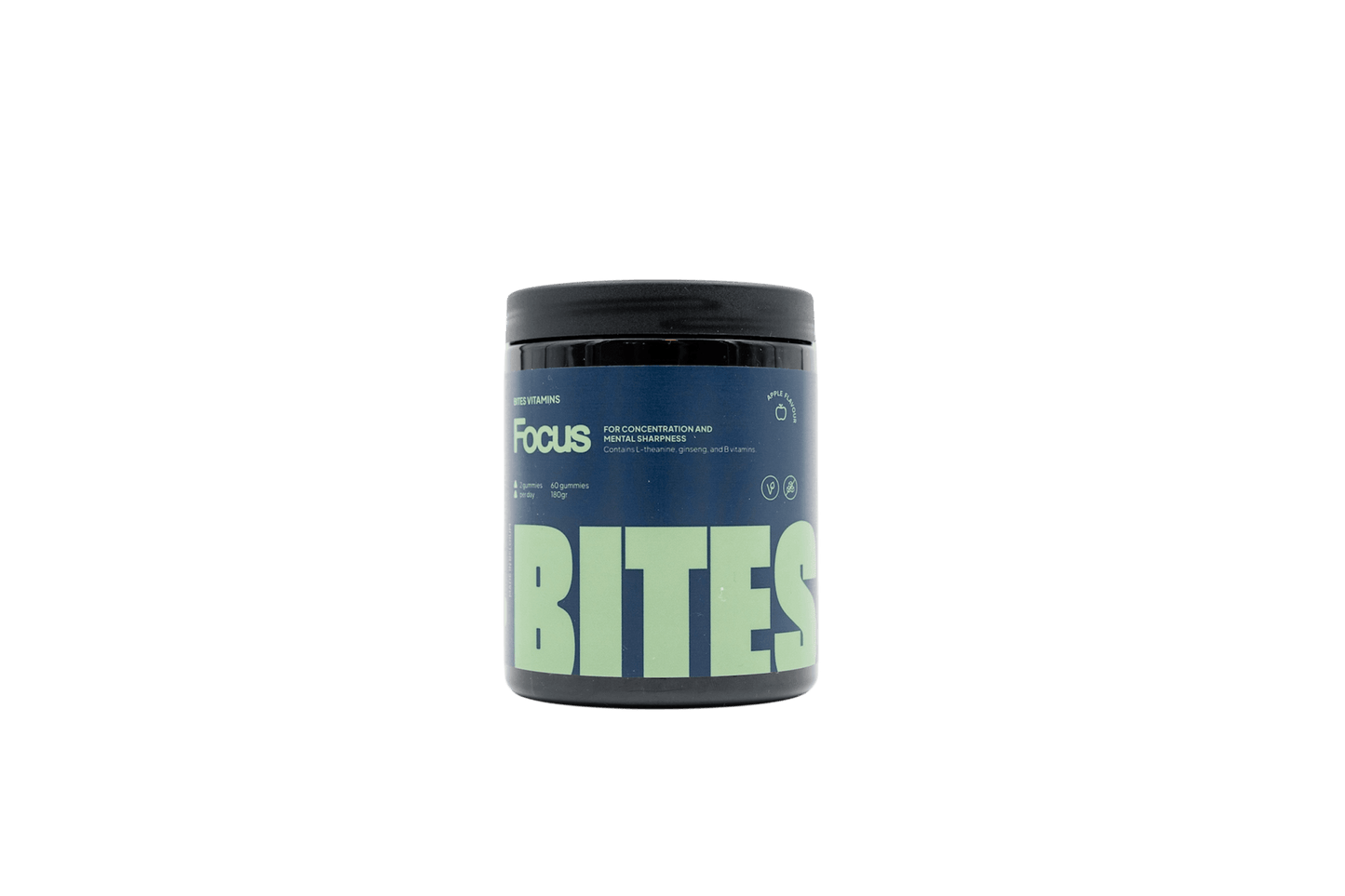 Focus Bites Gummies for Mental Clarity & Concentration Boost